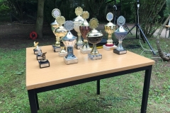 Die Pokale des Kirchenpokals 2017